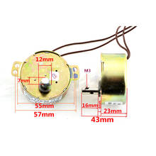 For TYD-50 AC 220V-240V 50RPM 4W 50/60Hz Shaft Dia Fan Synchronous Motor 2024 - buy cheap