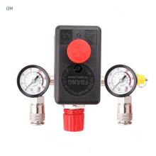 Air Compressor Pressure Control Switch Valve 0.5-1.25MPa With Manifold Regulator & Gauges 13MF 2024 - buy cheap