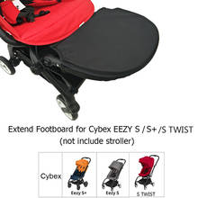 Baby Stroller Accessories Seat Extend Board Adjustable Footboard Extension 30cm Footrest for Cybex EEZY S S+ STWIST Baby Pram 2024 - buy cheap