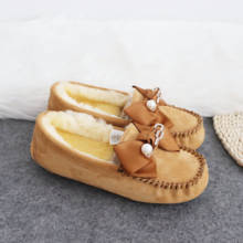 Mini botas de neve femininas clássicas e quentes de couro genuíno, sapatos com cano curto de lã natural para mulheres, venda por atacado 2024 - compre barato