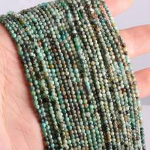 Natural Stone Beaded African pine Loose isolation Beads for Jewelry Making Beadwork DIY Necklace bracelet accessories 2mm 3mm 2024 - buy cheap