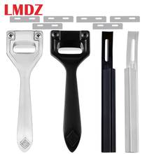 LMDZ Leather Skiving Knife Beveler Skiver Leather Knife Leather Craft Cutting Tool Metal Practical Handmade Accessorie Blade 2024 - buy cheap