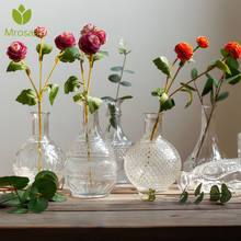 Transparent Vases Glass Tabletop Plants Home Bonsai Decoration Nordic style Terrarium Hydroponic Plant Vases Vintage Flowers Pot 2024 - buy cheap