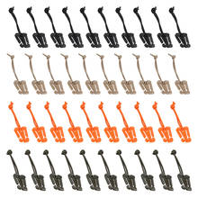 10pcs/lot Plastic Sternum Buckle Molle Tactical Backpack Carabiner EDC Tool Elastic Rope Webbing Buckle Winder 2024 - buy cheap
