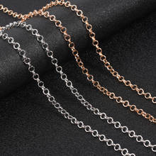 1Meter 5mm O Chains For Jewelry Making DIY Supplies Necklace Bracelet Link Chain Accessories 2024 - buy cheap