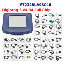 Digiprog3 V4.94 Mileage Correction Works Multi-Cars Multi-Language  FT232BL&93C46 Chip Digiprog III FAST Shipping 2024 - купить недорого