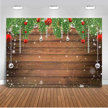 Wood Floor background for photography winter christmas photo backdrop wallpaper backgrounds for photo studio photographic video 2024 - buy cheap