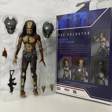 NECA Lab Escape Fugitive Predator Action Figure The Predator Alien With Light-Up LED Mask Ultimate Action Figure Toy 2024 - buy cheap