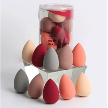 10pcs Mini Powder Puff Wet Dry Gourd Sponge Beauty Egg Without Powder Cushion Cute Solid Color Makeup Tools Portable Drop Shape 2024 - buy cheap