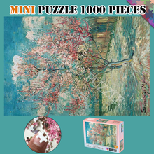 Puzzle 1000 Pieces Pink Peach Tree In Blossom Van Gogh Paintings Wooden Jigsaw Puzzles for Adults Kids Educational Toys Gifts 2024 - buy cheap