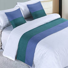 Corredor de cama moderno, bufanda de protección, toalla, ropa de cama para dormitorio, Hotel, boda para salón de boda 2024 - compra barato