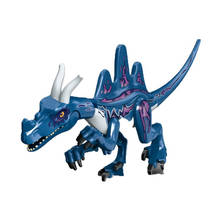 Dinosaurio Jurásico de gran tamaño, dragón chino, modelo de bloques de construcción, juguetes educativos, adecuado para niños, dinosaurios 2024 - compra barato