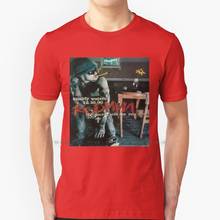 Camiseta redman de algodão 100% puro hiphop lapidada vermelho meth fatikrick timdog bigl lotug cypress bigdaddykane unissex compridos 2024 - compre barato