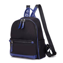 Nuevo bolso TrendStudent de Color PU de cuero Mochila De mujer mochila escolar bolso Casual al aire libre impermeable mochila de viaje ZX-053. 2024 - compra barato