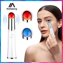 Handheld Mini Eye Massage Device LED Photon Electric Eye Massager Anti Wrinkle Vibration Relieve Fatigue Vibration Instrument 2024 - buy cheap