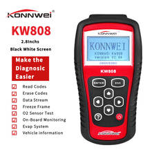 KONNWEI KW808 Professional OBDII / EOBD Cars Code Reader&Auto Scanner Automotive Detection Decoder Diagnostic Scan tool 2024 - buy cheap