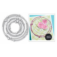 New Spot Circle Nesting Frame Craft 2020 Metal Cutting Dies for DIY Scrapbooking and Card Making Decor Embossing Mold No Stamps 2024 - buy cheap