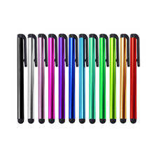 50 unids/lote pantalla táctil capacitiva Pen Stylus para Samsung Galaxy Ipad aire Mini 1 2 3 4 teléfono Android tableta Metal Stylus lápiz 2024 - compra barato