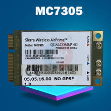 Sierra-tarjeta inalámbrica Airprime MC7305, 4G, 3G, 100Mb, Mini PCI-E, M.2, Wifi, WWAN, HSPA + EDGE, GPS, LTE, 1800/2100/2600 MHz 2024 - compra barato