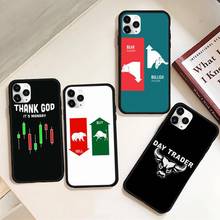 Trade Investment Forex Stock market Phone Case Rubber For iphone 12 11 Pro Max Mini XS Max 8 7 6 6S Plus X 5S SE 2020 XR cover 2024 - buy cheap