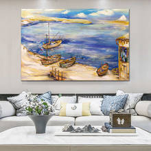 CMHOME Dropshipping Canvas Painting Modern Seascape Posters and Prints Wall Art Living Room Home Decor Printing Art no frame 2024 - buy cheap