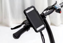 Suporte de telefone para bicicleta, motocicleta, para iphone 11 pro xs redmi note 7 pro, à prova d'água, bolsa para celular, 360 rotativo 2024 - compre barato