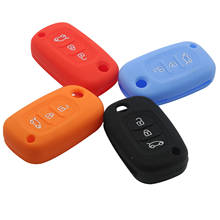Kutery-funda protectora de silicona para mando a distancia de coche, 3 botones, para LADA, Sedan, Granta, Vesta, 10 unids/lote 2024 - compra barato