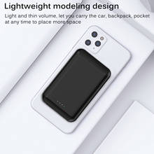 Cargador de batería externo portátil para Xiaomi Mi, cargador de batería con imán N52 integrado, 5000 mAh, QC, carga rápida, 5000 MAh 2024 - compra barato