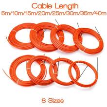 SHGO-Cable eléctrico de nailon, guía naranja, HOT-4Mm, extractor de empuje, conducto, serpiente, timón, cinta de pescado 2024 - compra barato