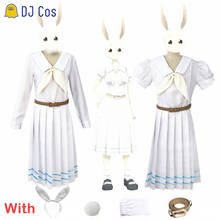 Anime Beastars Rabbit Haru JK Uniform Dress Bunny Cosplay Costumes Cherryton Academy Girls Suit Sailor Shirt Skirt Lolita Dress 2024 - buy cheap