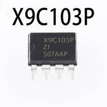 50 piezas ~ 100 unid/lote X9C103P DIP-8 X9C103PIZ DIP8 Digital chip de potenciómetro Original nuevo en stock 2024 - compra barato