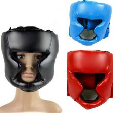 Искусственная кожа боксерские Боевые искусства ММА шлем защитные головные уборы защита головы оборудование для фитнеса 2024 - купить недорого