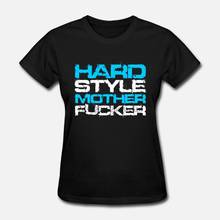 Camiseta de estilo Hardstyle Mother Fcker (blanco Txt) para hombre, ropa para mujer 2024 - compra barato