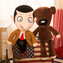30cm 40cm The Movie Mr Bean Rowan Atkinson Teddy Bear Cute Plush Stuffed Toy For Children Birthday Present Gift 2024 - buy cheap
