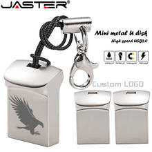 Jaster pendrive ultra vara, mini usb, 4gb, 16gb, 32gb, 64gb pen drive usb com corda 2024 - compre barato