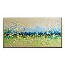 3D Knife Flower Paintings Abstract Oil Painting Wall Art Home Decor Picture Oil Painting On Canvas No Framed 100% Handpainted 2024 - buy cheap
