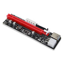 4pin 6pin SATA Мощность PCI Express 16X переходная плата для слота для карт USB 3,0 PCI-E PCI Express 1x к 16x кабель-соединитель для Биткоин BTC Майнер добычи полезных ископаемых 2024 - купить недорого