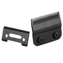 1 conjunto de substituição acessórios aço lâmina móvel para wahl clipper lâmina cabelo profissional máquina cortar lâmina da caixa 2024 - compre barato