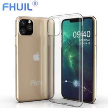 2020 Clear protection cover for iphone 11 case ultra slim soft tpu silicone for iphone 11 Pro Max Case 6 6s 7 8 X XR XS coque 2024 - buy cheap
