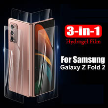 3 in 1 Ultra-thin Hydrogel Film For Galaxy Z Fold 2 5G Front + Back HD Screen Protector Cover Film For Samsung Galaxy Z Fold 2 2024 - buy cheap