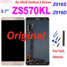 Original 5.7'' For ASUS Zenfone 3 Deluxe ZS570KL Z016S Z016D LCD Display Touch Screen Digitizer Assembly for ASUS ZS570KL LCD 2024 - buy cheap