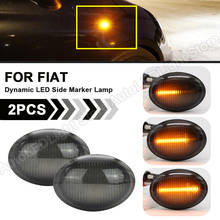 For Fiat 500 500C 500L Abarth 500 595 695 Alfa Romeo 4C Ford KA Lancia Ypsilon LED Dynamic Side Marker Light Turn Signal Lamp 2024 - buy cheap