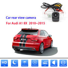 Автомобильная парковочная камера заднего вида для HD камеры ночного видения для Audi A1 8X 2010 ~ 2015, водонепроницаемая Высококачественная RCA 2024 - купить недорого