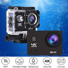 Action Camera Superclear 4K 16.0MP WiFi 2.0 дюймовый экран 170D подводная 30M Go гидроизоляция профессиональный шлем видеокамера 2022 - купить недорого