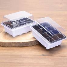 6/12 Cells Nursery Pot Planting Seed Tray Kit Plant Germination Box with Dome and Base Garden Grow Box Gardening Bonsai 2024 - buy cheap