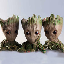 3 знака Groot Tree Flowerpot Фигурки Модель игрушки 2024 - купить недорого