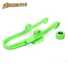 Motorcycle Chain Slider Guide Green Swingarm Roller For KAWASAKI KXF250 KXF450 KX250F KX450F KXF 250 450 2009-2016 KX 250F 450F 2024 - buy cheap