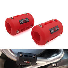 Motorcycle Crash Bar Bumper Guard Engine Protection Blocks 22-25-28mm For Kawasaki H2R KLZ1000 Versys Z400 W800 Cafe KX 65 85 2024 - buy cheap