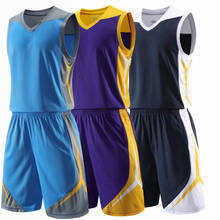 Conjunto de camisetas de baloncesto para hombre, chándales deportivos de alta calidad, uniformes de baloncesto para niños, ropa deportiva para la universidad, novedad de 2020 2024 - compra barato