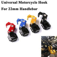 Universal Motorcycle Hook CNC Aluminum 22mm Handlebar Scooter For Honda CBR150 Kawasaki SUZUKI Yamaha NMAX 155 BMW Drit Bike CQR 2024 - buy cheap